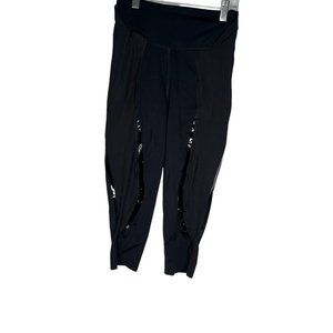 Lululemon Gloss Trim Run Super High-Rise crop 17” xS